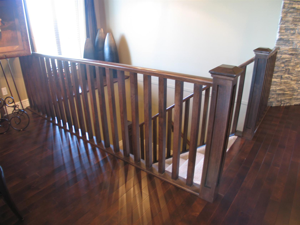 contemporary newel posts for stairs