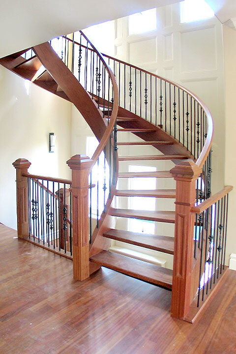 open staircase design