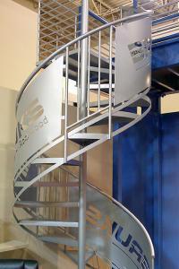 Custom Metal Spiral | Laser Cut - Custom Staircases & Railings